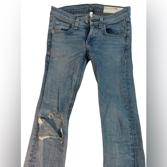 Rag & Bone Distressed Skinny Jeans! - Picture 3 of 4